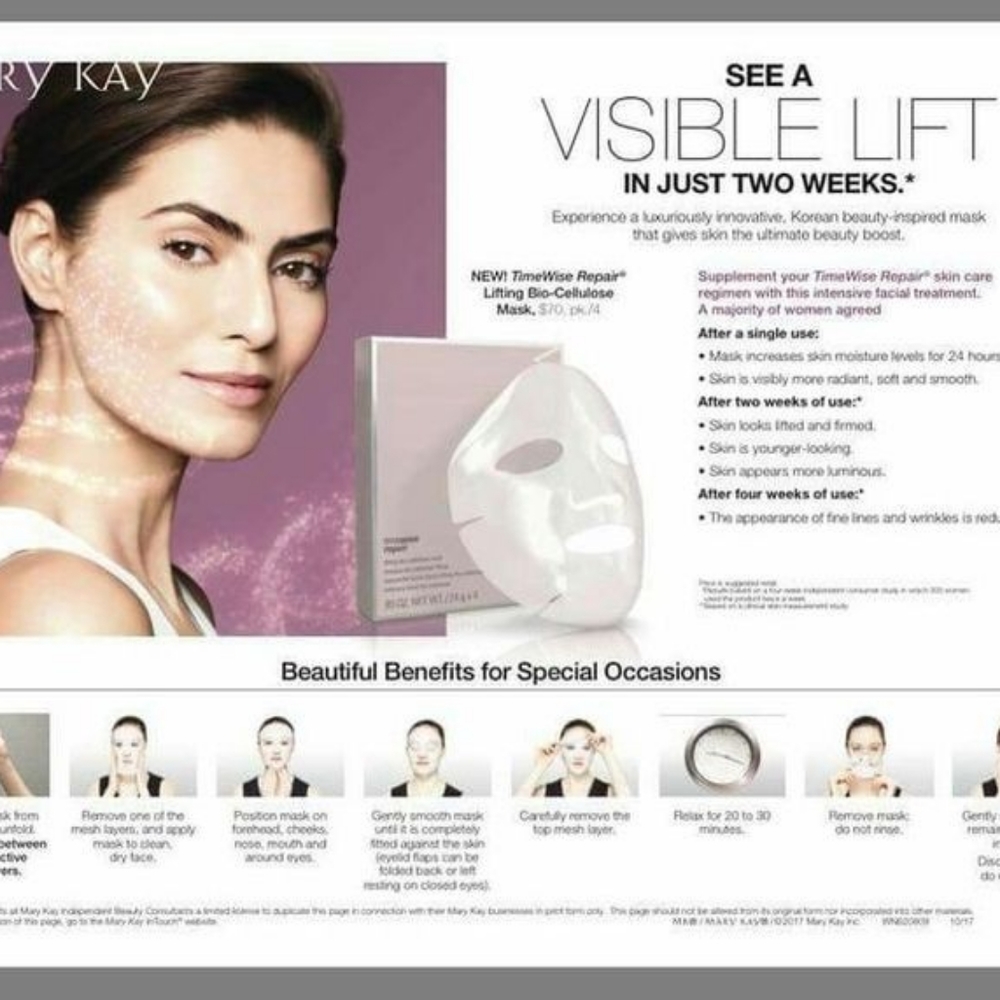 Mary Kay Lifting Bio Cellulose Mask